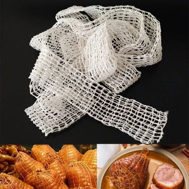 3-6 Meters Dog Net String Sausage Roll Net Meat Cooking Hot Cotton ...
