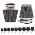 35mm-Universal Motorcycle Air Filter Motorbike Carburetor Air Intake Pipe Mushroom Head Repalcement. 