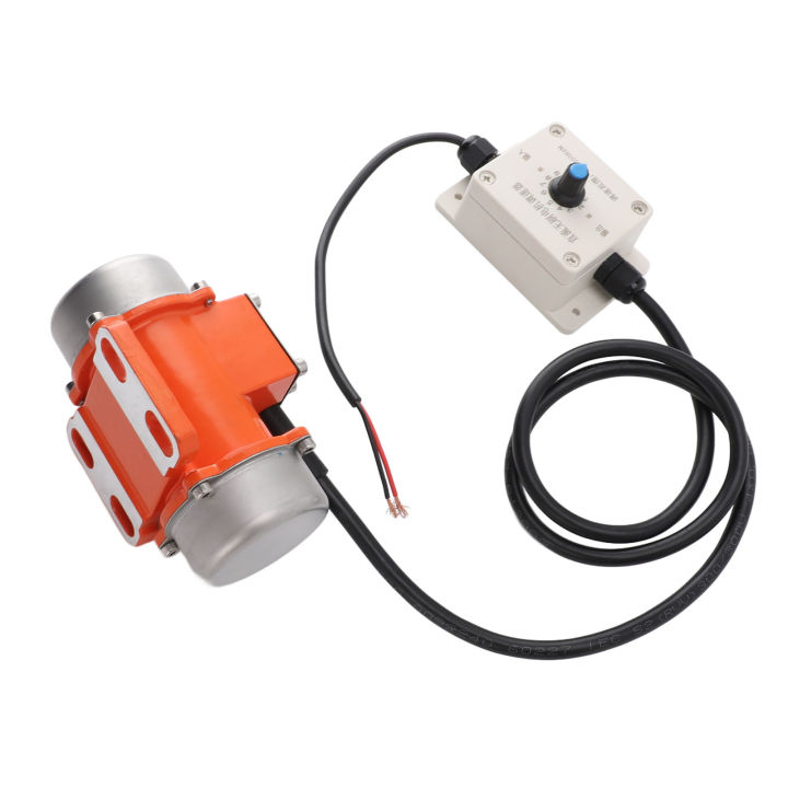 Concrete Vibrator Vibration Motor with Speed Controller DC 24V Brushless IP65 Aluminum Alloy Electric Concrete Vibrating Motor 40W