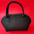 Cross-Border Delivery Portable Felt Bag Solid Color Small round Bag Wholesale Can Be Added logo Event Gifts. 