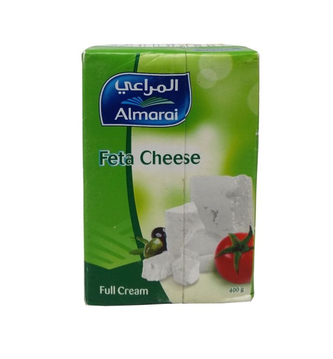 Almarai Feta Cheese - Full Cream, 400g Carton (FROM SAUDI ARABIA) SAB