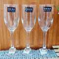 King Dealay Wine Glass Set 6Pcs 120ml L15 Champagne Drinking Glass Hotel & Home Glassware. 
