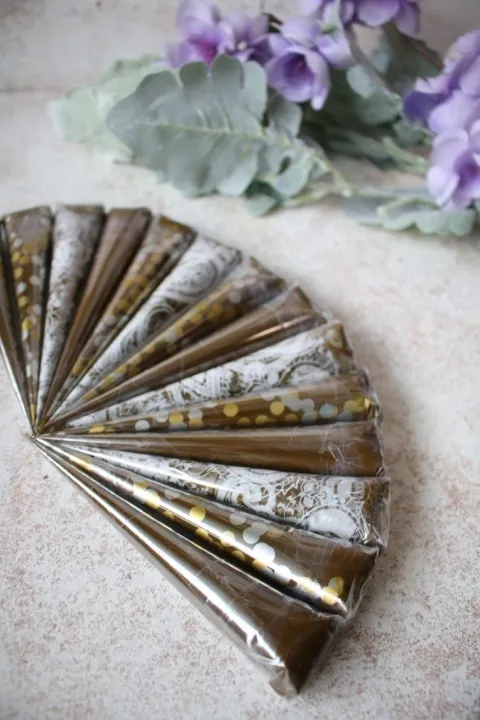 Natural Mehendi Cone | Natural Henna Cone | Organic Henna Cone - Normal Guest Cone