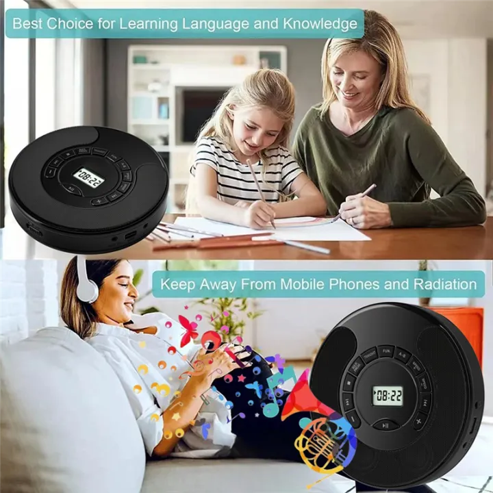 New%20Portable%20CD%20Player%20,Dual%20Bluetooth%20Model,USB%20Player,Dual%20Stereo%20Speakers,A-B%20Repeat,AUX%20,Play%20Speed%20Control%20Black%20-%20Image%206