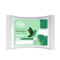 Bliss Natural Organic Adult Diaper Pants | Size M | High Absorbency, Leak Proof Protection | Pack Of 2 (FROM INDIA SAB). 