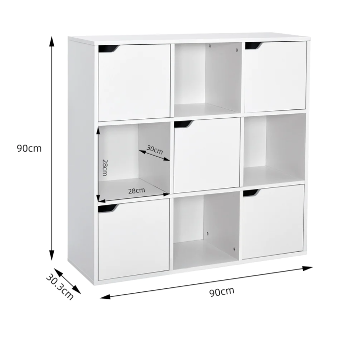 VTEC%20FURNITURE%20Modern%209%20Cube%20Bookcase%20/%20Cube%20Storage%20Cupboard%20-%20Image%205