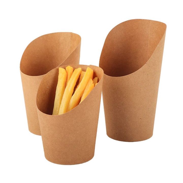 Kraft Chips Cup - 10pcs Pack - Smart Pack