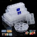 Multiple Sizes Jewelry Display Box/ Portable Sundries Storage Supplies/ Mini Transparent Plastic Jewelry Case. 
