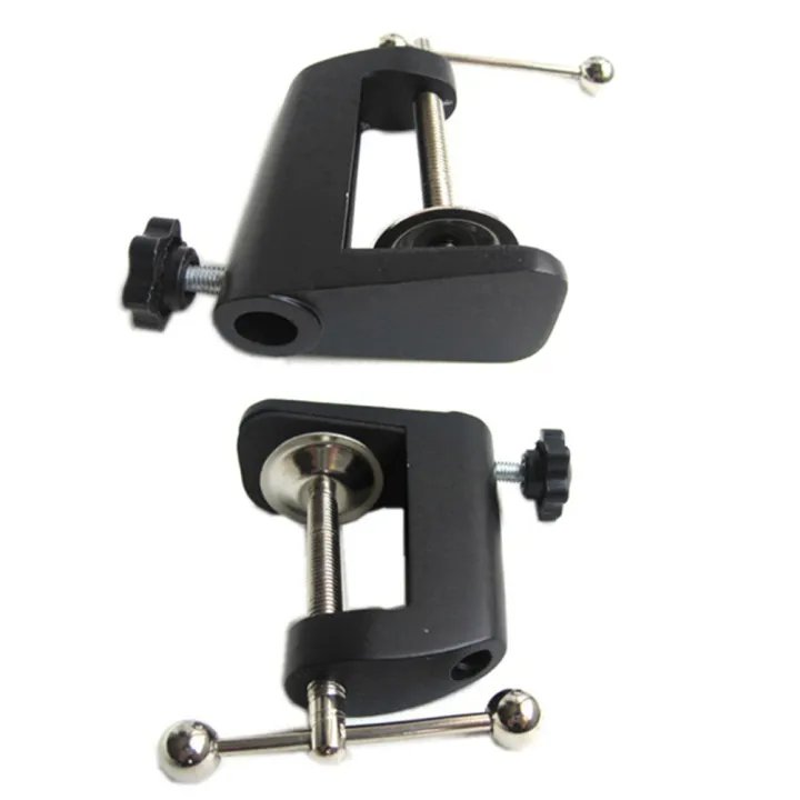 Metal%20Table%20Mounting%20Clamp%20Arm%20Stand%20Holder%20With%20Adjustable%20Positioning%20Screw%20For%20Microphone%20Desk%20Lamp%20Black%20-%20Image%207