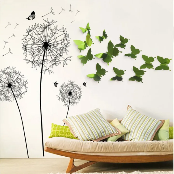 12Pcs/Set%203D%20Butterfly%20Mirror%20Wall%20Sticker%20Decal%20Removable%20DIY%20Art%20Party%20Wedding%20Decoration%20Kids%20Room%20Home%20Decor%20Crystal%20Sticker%20-%20Image%206