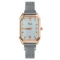 Fashion Square Women's Watch with Magnetic Strap Quartz Watch.
