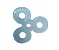 Teether Card FZ3 | Silicone Baby Teether| Multicolour | Different Shapes | Blackkito. 