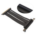 Graphics Card Extension Cable PCIE 4.0 X16 Riser Cable 90 Degree High Speed LJ4. 