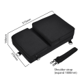 1 Piece Portable DJ Controller Storage Bags Dustproof Turntables Protective Case Polyester Scratch-Resistant for Pioneer DDJ-400 DDJ-FLX4. 