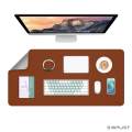 Desk Pad Protector PRO - Large Gaming Mouse Pad, 80x40CM PU Leather Desk Pad for Keyboard and Mouse, Desk Mat. 