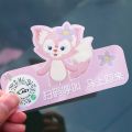 Temporary Car Moving Internet Celebrity Scan Code Shift Bumper Stickers New Car Static Sticker Stop Sign Creative Smart QR Code Number. 