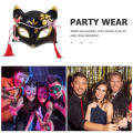 Ball Cosplay Hand-Painted Anime Masquerade Half for Party Halloween Event. 