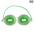 Fruit Ice Compress Sleeping Eye Mask Relieve Fatigue Remove Dark Circle Cooling Relaxation Cute Eye Mask Eye Care Tools Huiye. 