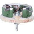 100 Watt 100 Ohm Ceramic Disk Rheostat Variable Resistor. 