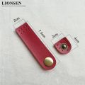 Lionsen 1pcs 7.5*2cm Luggage Bags Notebook Toggle Snap Buttons Leather Hasp Clasp Buckle DIY Sew purse Decor Accessories. 