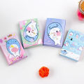 Cute Whale Foldable Memo Pad Sticky Notes Bookmark Gift Stationery Paper Sticker. 