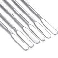 12Pcs Swizzle Sticks, Premium Stainless Steel Cocktail Beverage Drink Stirrer Stick, Reusable Stir Sticks for Bar. 