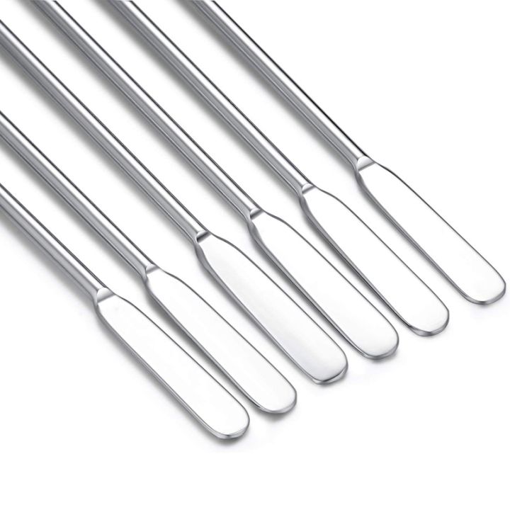 12Pcs%20Swizzle%20Sticks,%20Premium%20Stainless%20Steel%20Cocktail%20Beverage%20Drink%20Stirrer%20Stick,%20Reusable%20Stir%20Sticks%20for%20Bar%20-%20Image%204