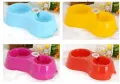 Small Double Bowls Cute Multi-Purpose Candy Colour Puppy Rabbit Cat Food Bowl Pets Food Bowls Food Dish Pet Feeders Auto Water Feeder Cat Bowl Feeder Travel Bowl Food Plate Pet Plate Water Dispenser Pet Food Bowl Cat Dish Pet Dish Food Grade Plastic Cats. 