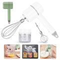 2 in 1 Electric Hand Mixer & Food Chopper,Egg Beater Automatic Milk Foam Maker. 