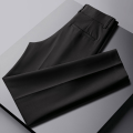 Han Shu Spring and Autumn High-End Draping Suit Pants Men's Summer Straight Slim Fit Trousers Casual Suit Pants Formal Wear Cropped Pants. 