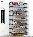 7 Layer Shoe Rack - Solid Steel 7 Layer Shoe Rack - 7 Tier Shoe Rack. 