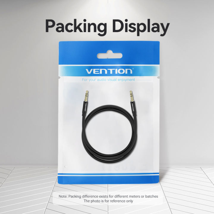 Vention%203.5mm%20AUX%20Cable%20Male%20to%20Male%20Audio%20Cable%20for%20Media%20Player%20MP3%20MP4%20Car%20Black%20Aluminum%20Alloy%20Amplifier%20Headphone%20Speaker%203.5mm%20jack%20Hi-Fi%201m%201.5m%202m%203m%205m%20-%20Image%208