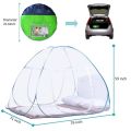 Full Cover Double Door Mosquito Net Foldable Self Standing Kelambu Nyamuk 2 Pintu Suitable for King Queen and Single Size Bed Bed Frame. 