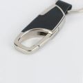 Automotive Accessories Men Black Leather Key Chain Metal Car Key Ring Keys Holder Waist Hanged Key Rings Leather Keyrings Keychain. 