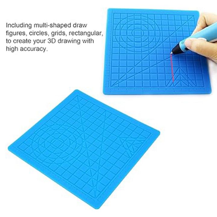 3D%20Printing%20Pen%20Silicone%20Design%20Mat,Foldable%203D-Pen%20Mat%20Professional%20Flexible%20with%20Basic%20Templates%20Finger%20Caps%20Easy%20Install%20-%20Image%203