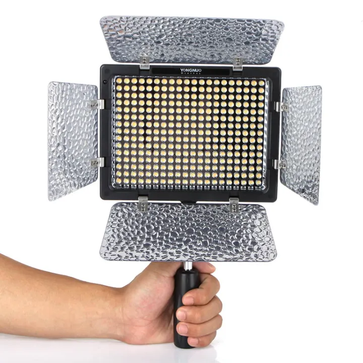 Yongnuo YN-300 II LED Camera Video Light Adjustable Color Temperature 3200k-5500k for DSLR Canon Nikon with IR  Remote