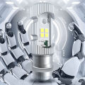 PA15D 1 LED Motorcycle Headlight Bulbs PA15D H6 LED Moto Headlamp High Brightness Single Claw Spotlight Front Headlight. 