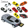 Sports Car USB Flash Drive 128GB Metal Pen Drive 8GB 16GB 32GB 64GB Pendrive 256GB Memoria USB Memory Sitck Disk Storage Device. 