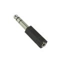Audio Mic Adapter Jack 6.35mm(1/4")Male Stereo To 3.5mm(1/8")Female Stereo. 