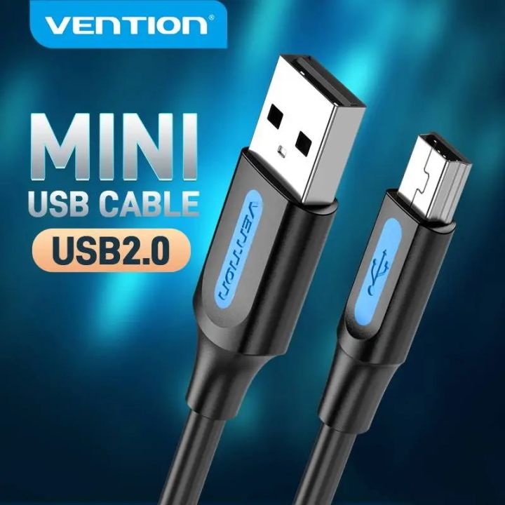 Vention Mini USB Cable Mini USB 2.0 to USB Fast Data Charger Cable for ...