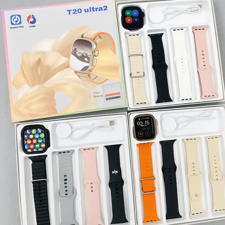 HiWatch%20i20%20Ultra/T20%20Ultra%202/Ultra%202%207in1/X%2010%20Ultra%203%20Max%20Smart%20Watch%20+%20Airpods%20Pro%20Premium%20Bundle%20for%20Enhanced%20Performance%20and%20Seamless%20Integration%20Across%20Devices,%20Smartwatch%20-%20Image%204