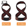 Powerlifting Wrist Wraps Anti-slip Figure 8 Lifting Straps for Men Women Improve Grip for Weightlifting Powerlifting Strength Training at Home Gym Weight Lifting Straps. 