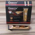 Geemy Gm- 6028 Rechargeable Hair And Beard Trimmer - Gold. 