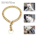 Stainless Steel Chain Choke Dog Collars Durable for Medium Large Dogs Training 【READY STOCK】. 