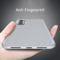 Tokifu For Xiaomi Mi Note 10 Lite Case Matte Solid Color Soft Silicone TPU Case Cover. 