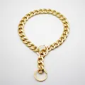 Stainless Steel Chain Choke Dog Collars Durable for Medium Large Dogs Training 【READY STOCK】. 