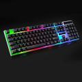 RGB Gamming Keyboard LDK.ai R260 Suspension 7 Colorful Backlit 104 Keys USB Wired Gaming Keyboard. 