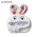 Warm Pet Hat Adorable Bunny Rabbit Ear Hat for Cats Small Dogs Perfect Halloween Party Costume Accessory for Pets Pet Costume Hat. 