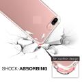 Shockproof Transparent Back Cover For iPhone 6s plus. 