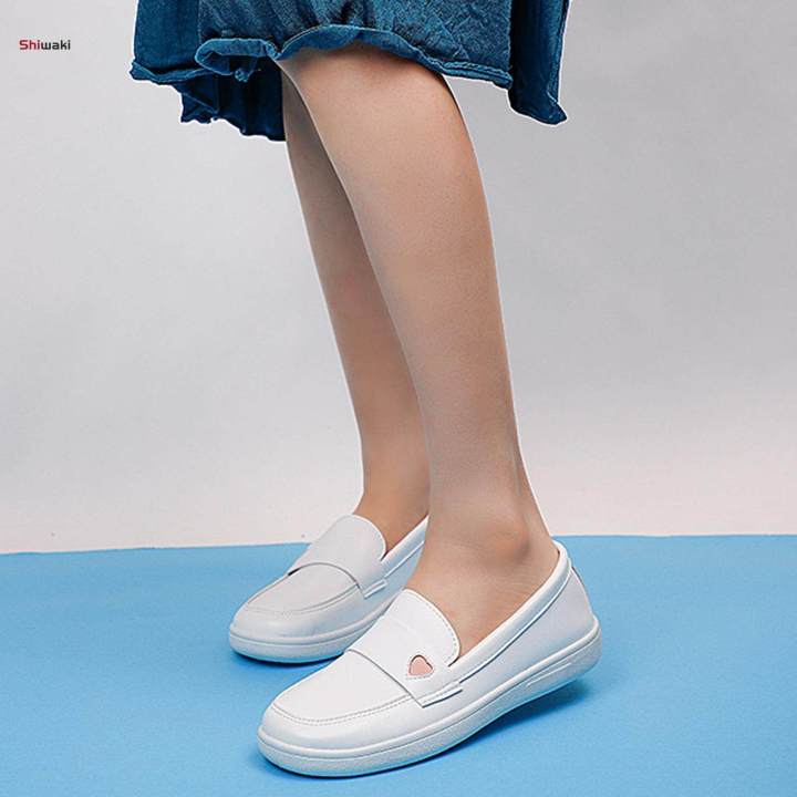 Women's%20Nursing%20Shoes%20PU%20Leather%20Flat%20Nursing%20Shoes%20Nurse%20Loafers%20Breathable%20White%20Working%20Shoes%20Walking%20Shoes%20for%20Restaurant%20Workers%20Office%20-%20Image%205